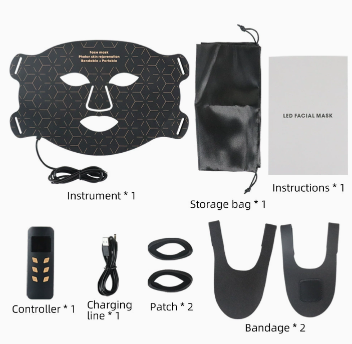 7-Color LED Light Therapy Face Mask - Professional Red & Infrared Beauty Device (Wholesale & Spa Equipment)